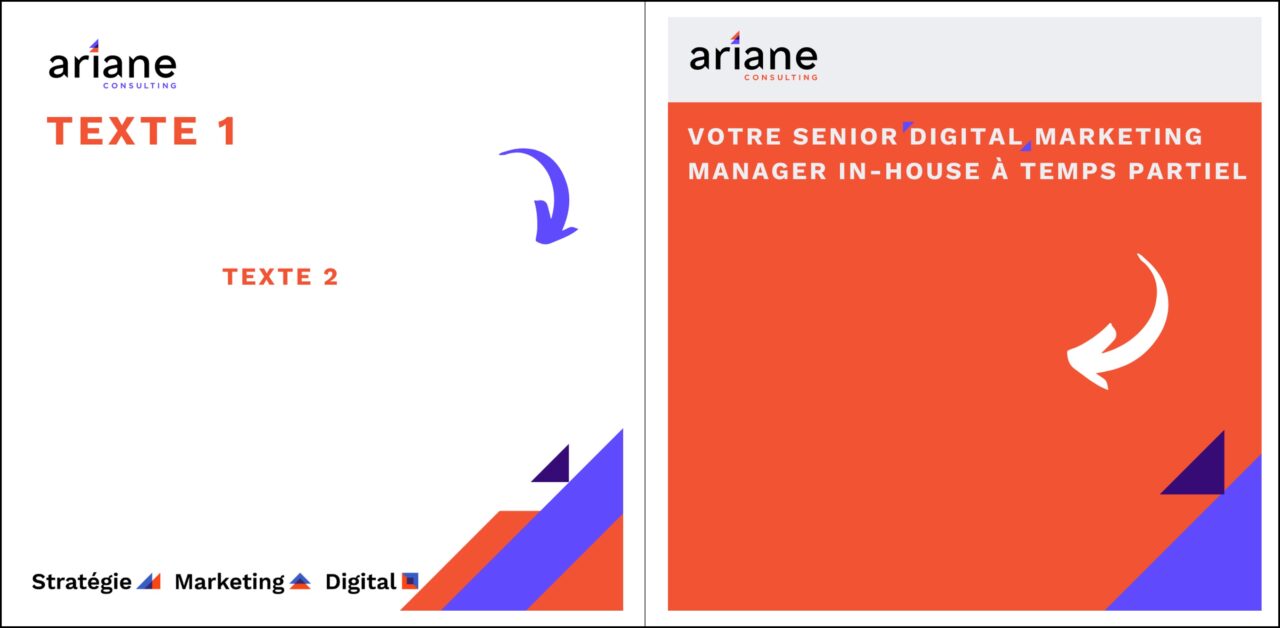 Exemple charte graphique pour les réseaux sociaux